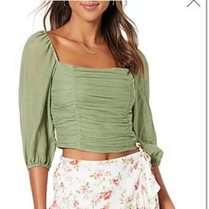 MINKPINK Little Darling Crop Top